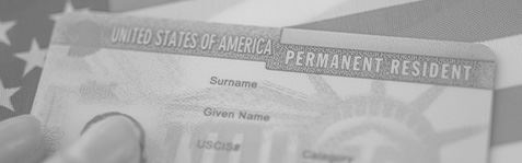 image of a United States green card